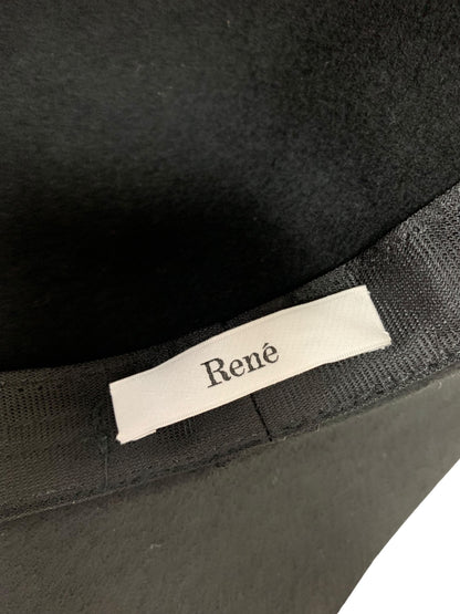 ルネ ハット ブラック ベロアリボン ITYOL6W94SAO 【SALE】