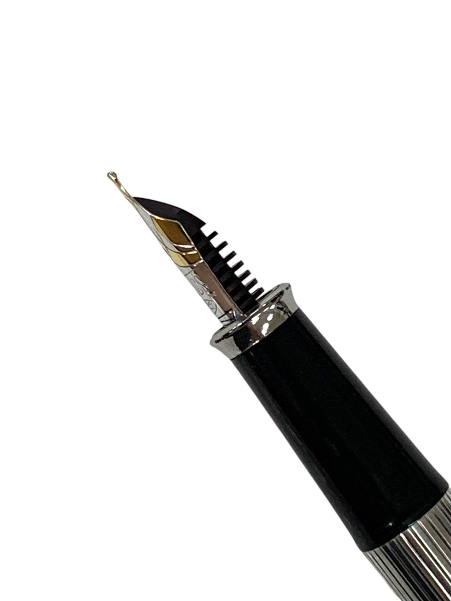 クロス 万年筆 タウンゼント スターリングシルバー シルバー M 18K ITFSVZBEQSBF