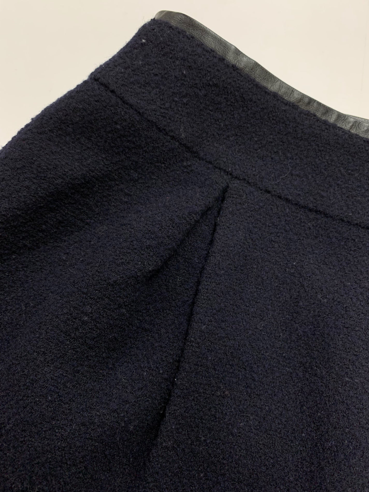 フォクシーブティック Powder Tweed 40423 スカート 40 ネイビー ITX2SY41A0K0