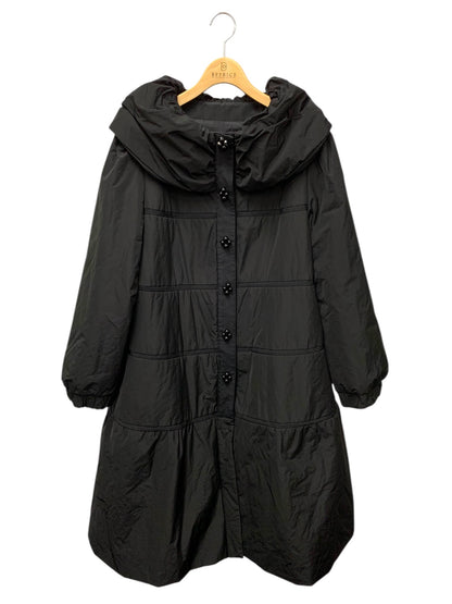 トゥービーシック W7A02-836-09 コート 48 ブラック ロング グログラン 球状ボタン ITRCS5WQXM1V