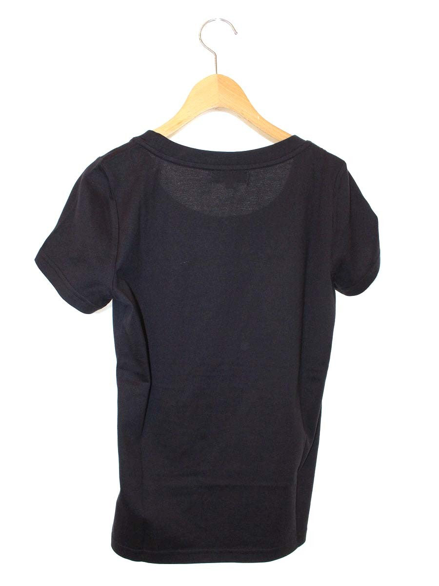 バーバリーブルーレーベル FA593-262-09 Tシャツ 38 ブラック ロゴ ITR3A1QY6OE6