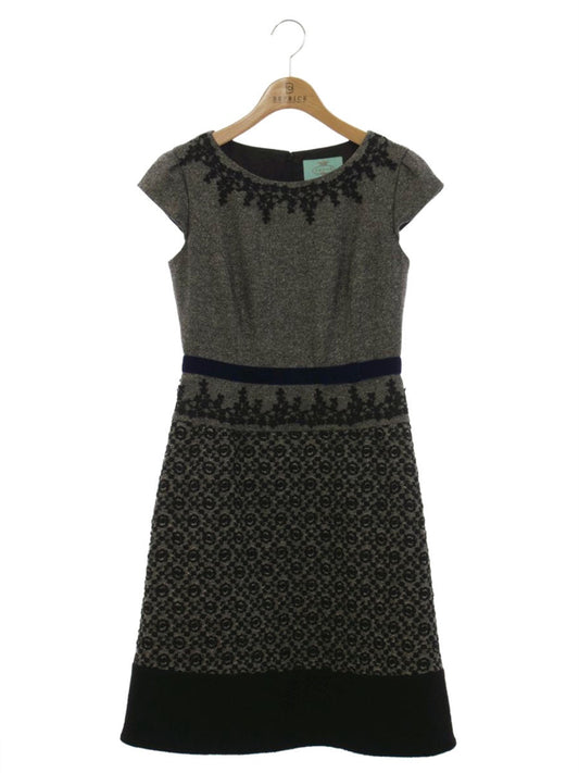 トッカ OPTOCW1818 ワンピース 0 グレー 20周年アニバーサリー 刺繍 ITU96W1XX5CC