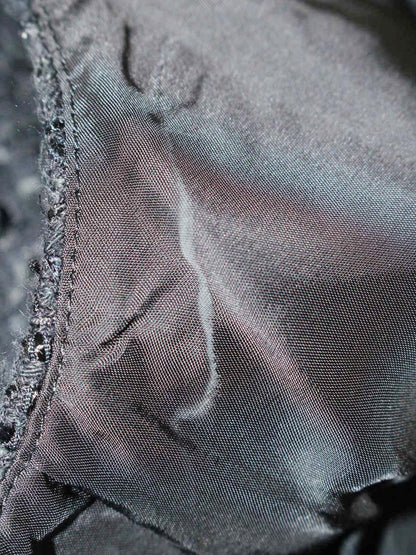 フォクシーブティック Classic Tweed 35284 ノースリーブ 38 ネイビー ツイード切替 IT5XOTMBERCO