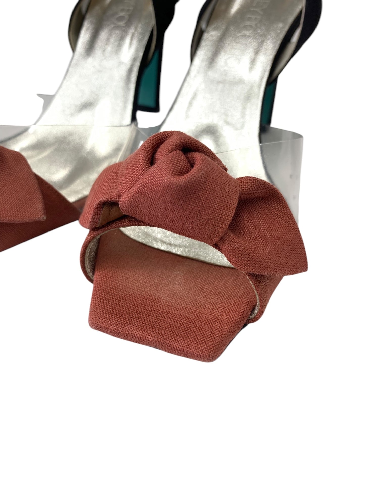 フォクシーブティック サンダル 34.5 ピンク リボン ITXSHZT61IHI 【SALE】