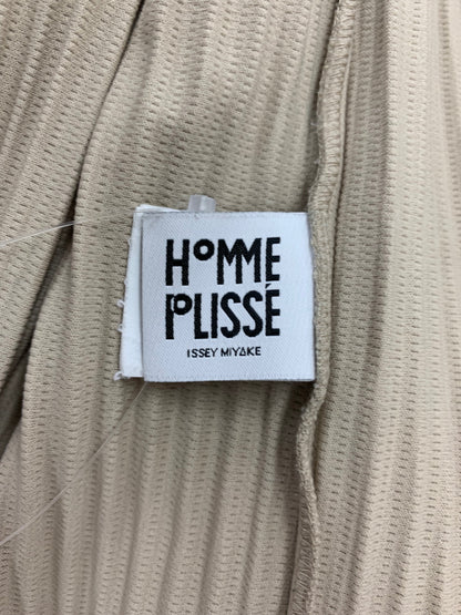 オムプリッセイッセイミヤケ HP41JL111 カーディガン 2 ベージュ プリーツ IT4IY0JIYQIW 【SALE】