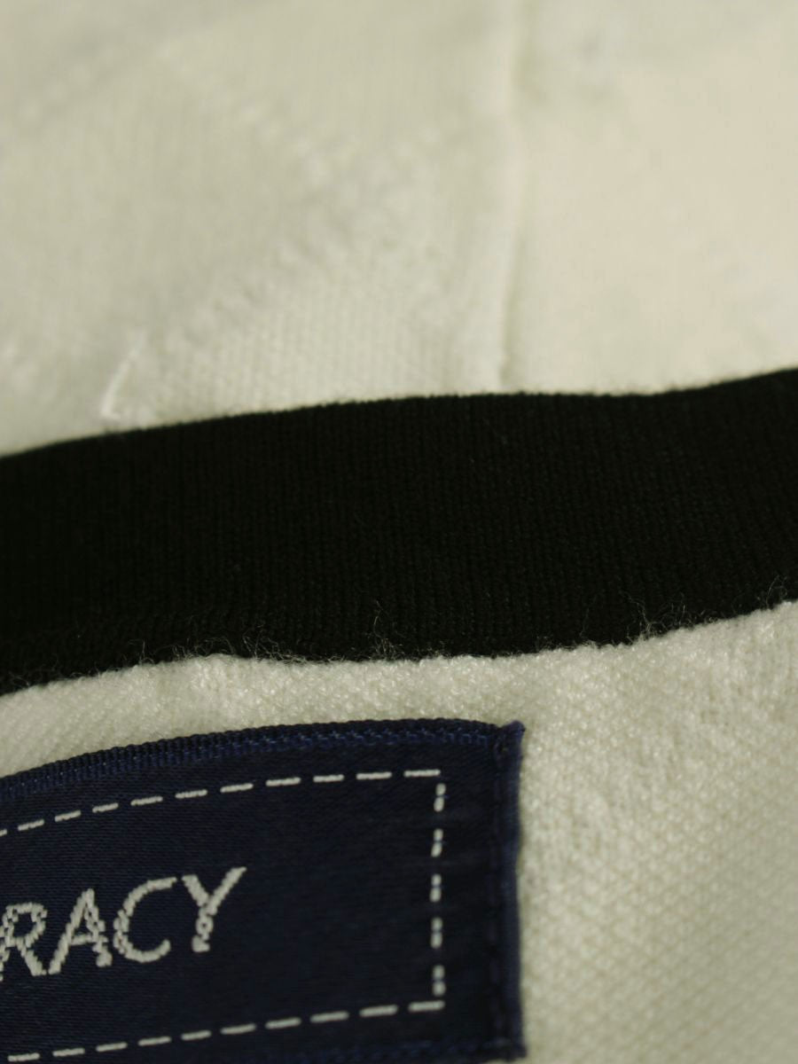 エムズグレイシー Knit Cardigan 018532 38 ホワイト パール キルティング ITQGG577IJ1S