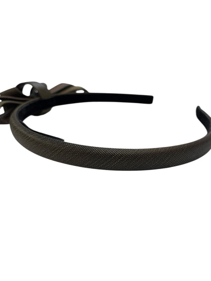 アレクサンドルドゥパリ カチューシャ ブラウン リボン IT0W3UAFWY4G