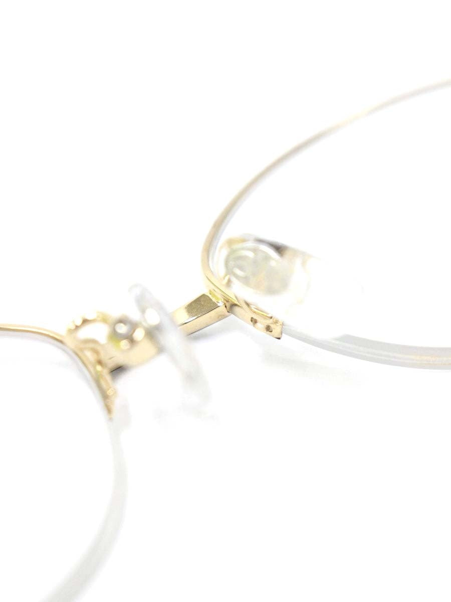 ラインアートシャルマン XL1653 眼鏡 ブルー/ゴールド マーブル ラインストーン ITAC7839Q3NW 【SALE】