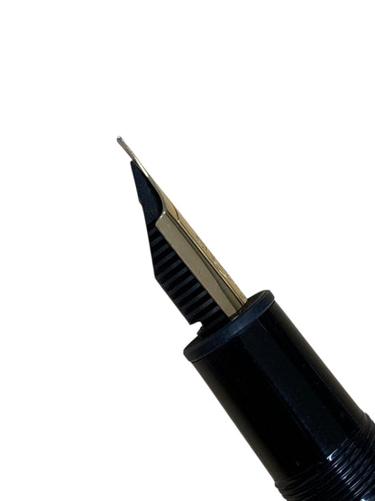 モンブラン 万年筆 旧マイスターシュテュック146 ブラック F 14K 全金 IT6N5GRYURIG