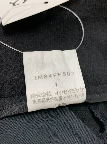 イッセイミヤケ IM84FF507 パンツ 1 ブラック ボタン タック ITQCHX8HBPJC
