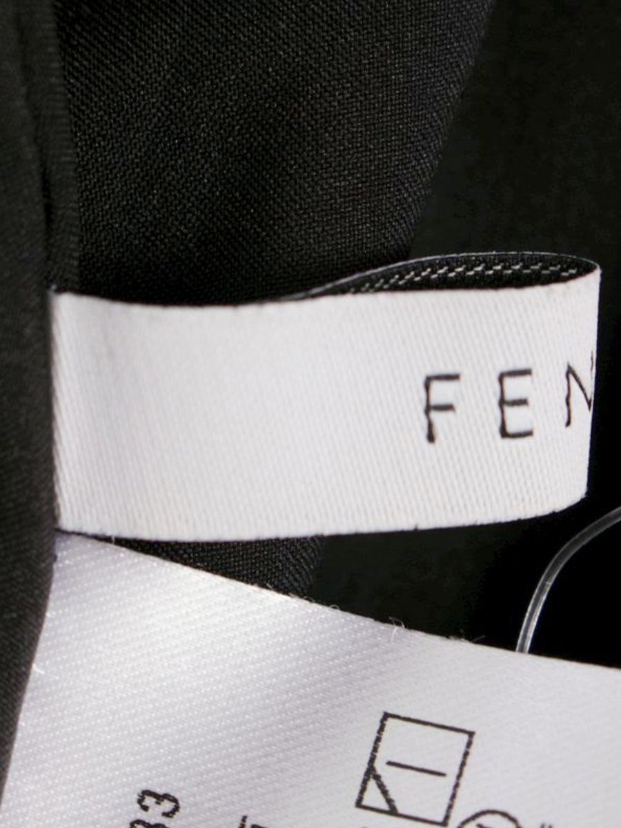 フェンネル 002583 スカート F ブラック ニットウエスト フレア ITITHSFQ0690