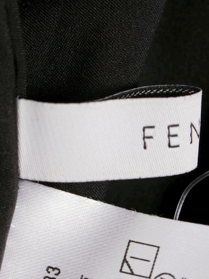 フェンネル 002583 スカート F ブラック ニットウエスト フレア ITITHSFQ0690