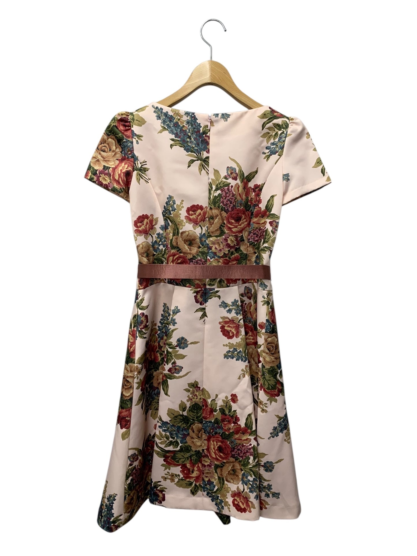 エムズグレイシー 721503 ワンピース 36 ピンク フラワーモチーフ ITZBICMVPA4Q