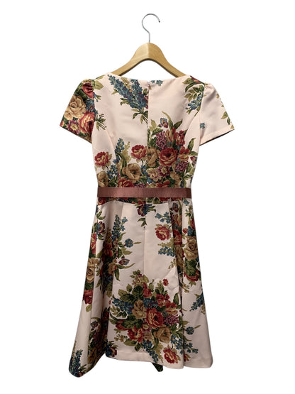 エムズグレイシー 721503 ワンピース 36 ピンク フラワーモチーフ ITZBICMVPA4Q