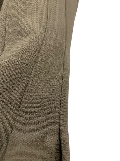 フォクシーブティック ドレス マグノリア 39713 ワンピース 38 ブラウン クルーネック バックジップ ITS2JEPYIFXS