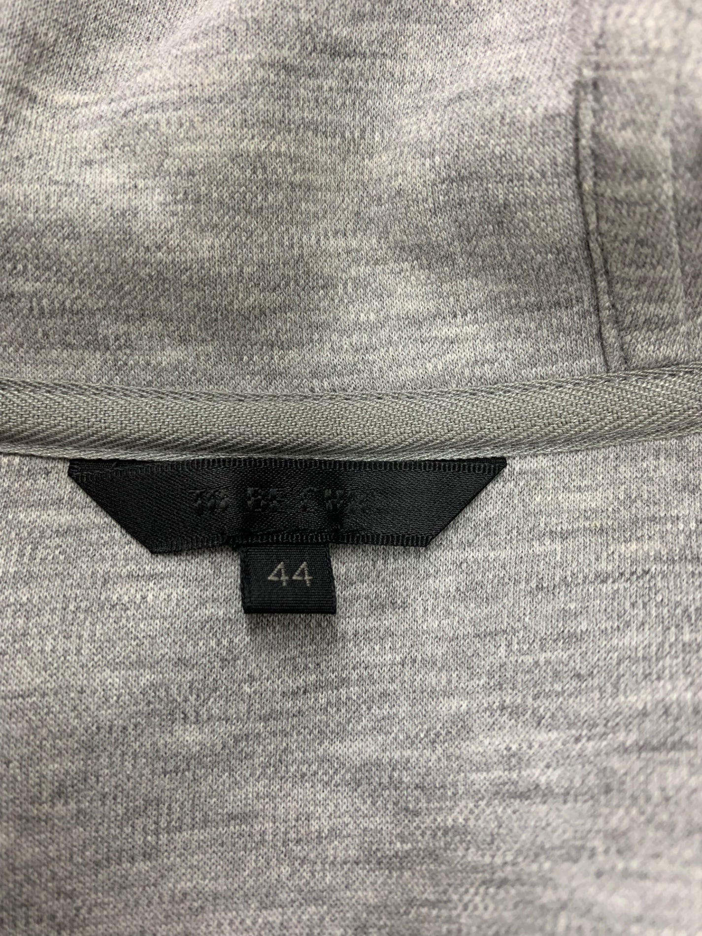 トゥービーシック W7E04-328-07 パーカー 44 グレー ジップアップ ビジュー IT1GDWUXJVKK