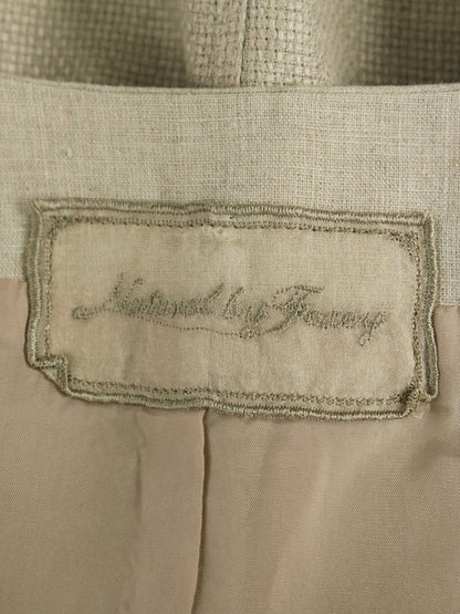 ナチュラルbyフォクシー 28270 ジャケット 38 ベージュ ツィード ロゴ IT9FEU9KFAHG 【SALE】