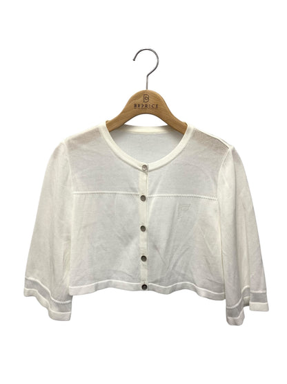 フォクシーブティック Cardigan Ripple 39451 カーディガン リップル 40 ホワイト ITHMJEHNO7QO