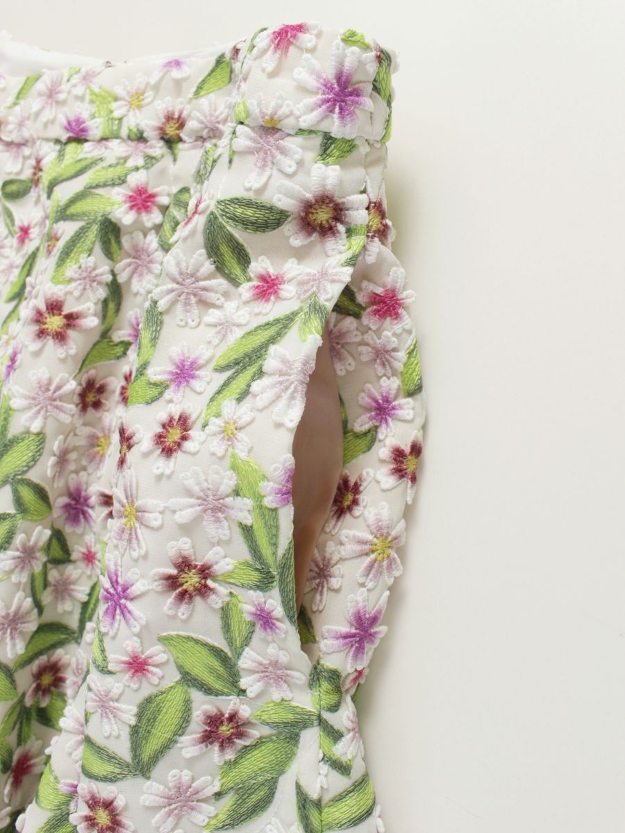 トッカ SKTOHA0010 スカート 0 マルチカラー フラワーモチーフ ITWMGLBWKYL8