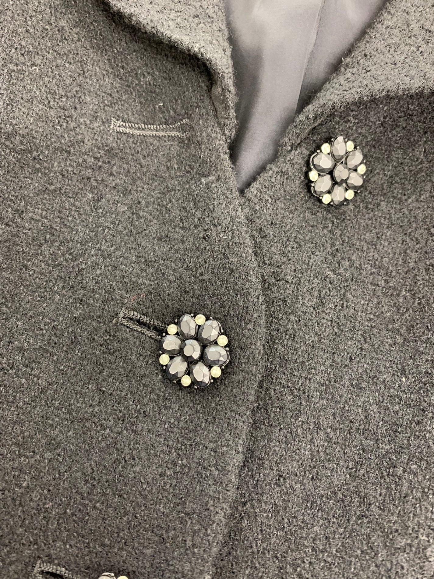 フォクシーブティック　ジュエルボタンコート フォクシーブティックジュエルボタンコート