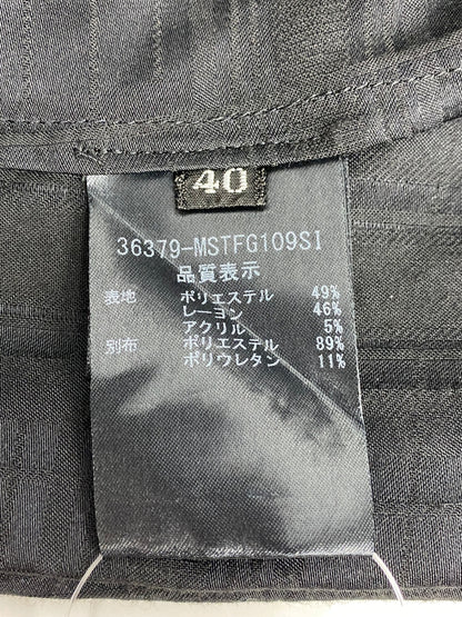 フォクシーニューヨーク collection 36379 カットソー 40 ブラック チェック ITL16V6BTG32