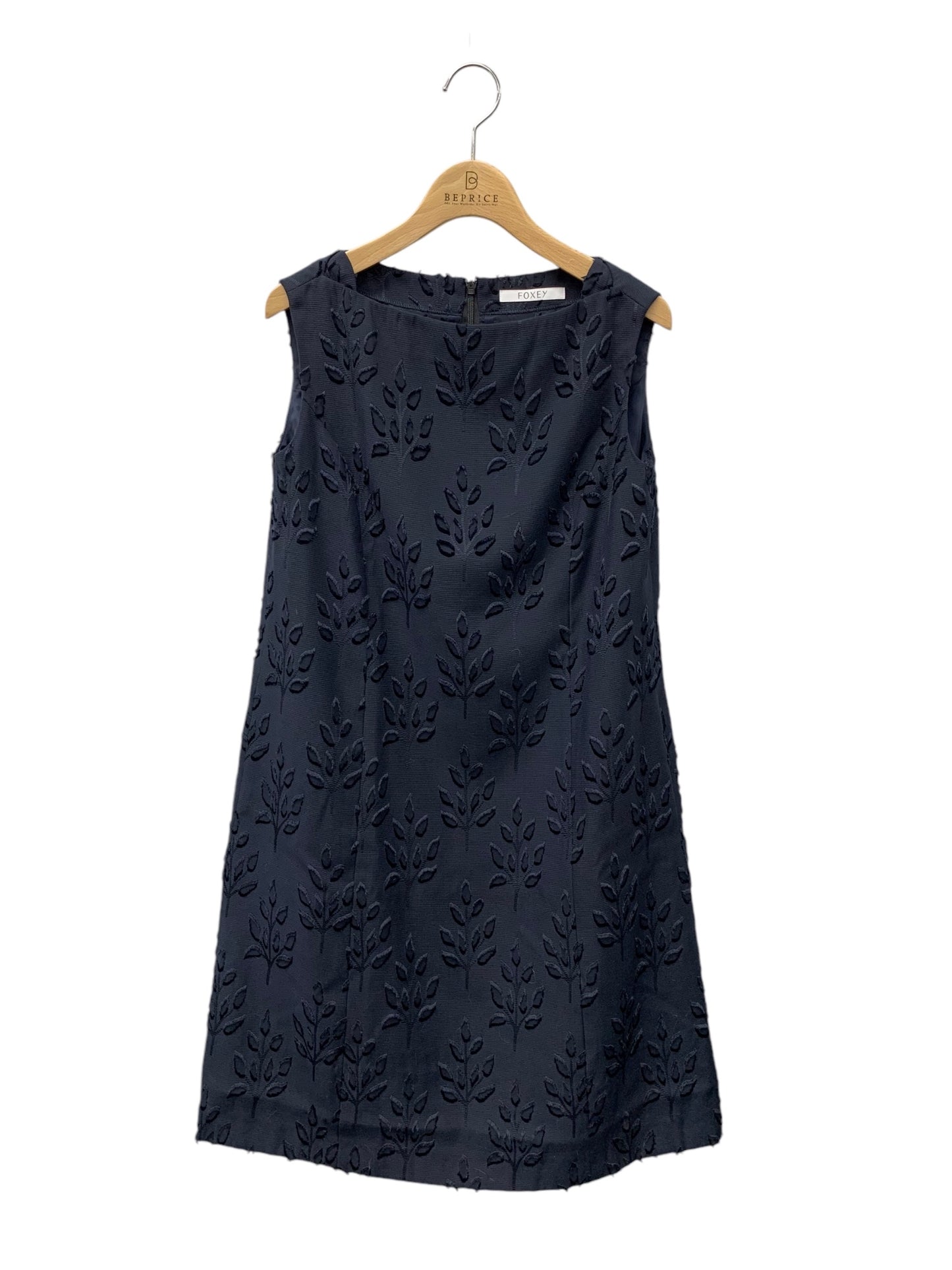 フォクシーブティック Dress 40143 ワンピース 38 ネイビー ITGGHQ9CC0IE