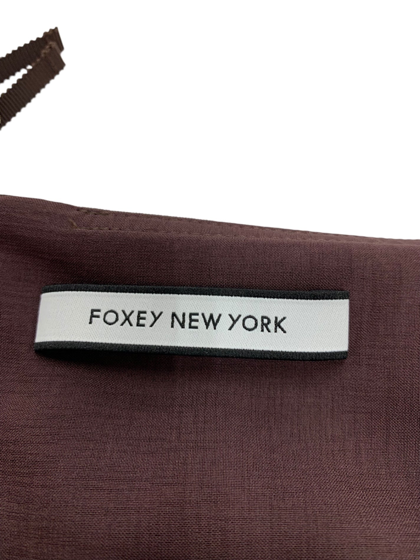 フォクシーニューヨーク Rosalin Dress 42995 ワンピース 38 ブラウン