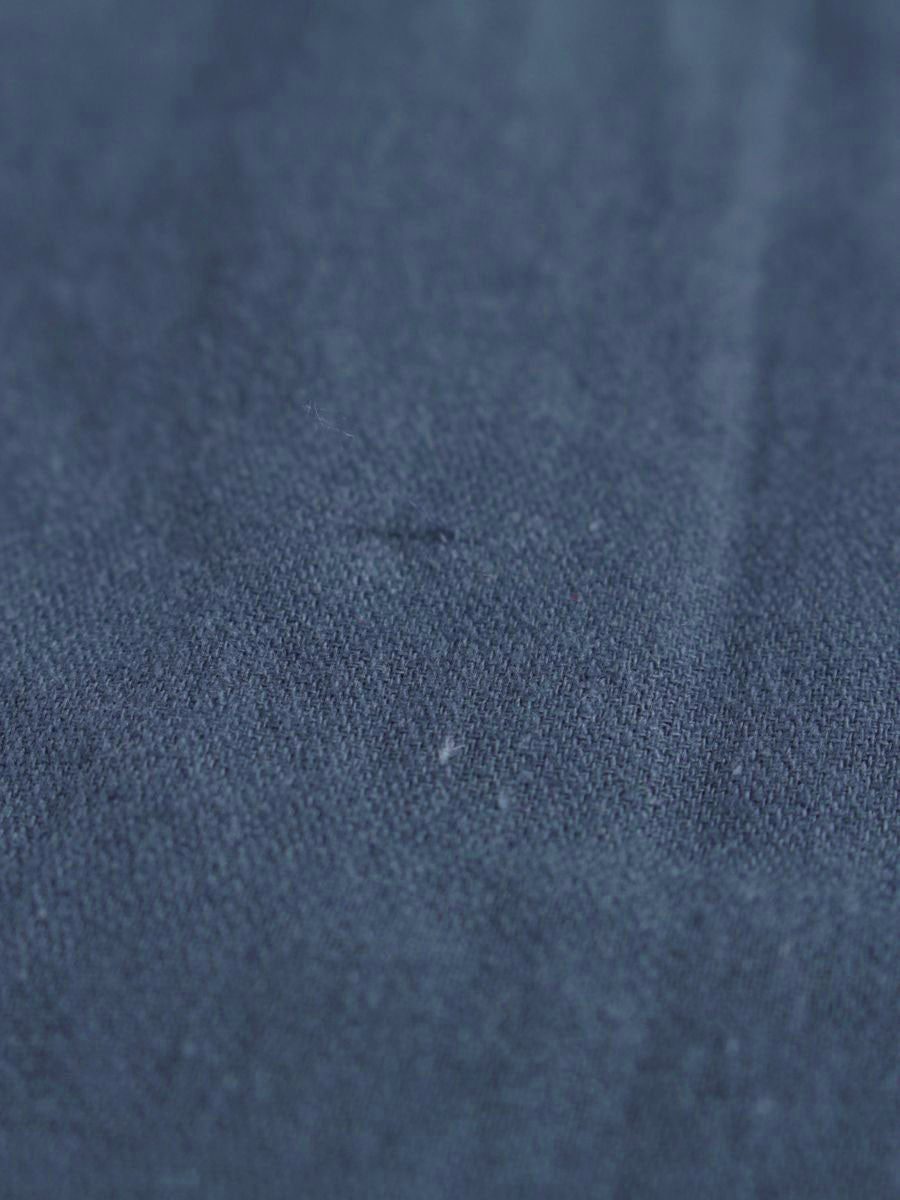 カレンソロジー CL209003ER シャツワンピース 36 ネイビー リネン混 パフスリーブ ITL25WB68IGU