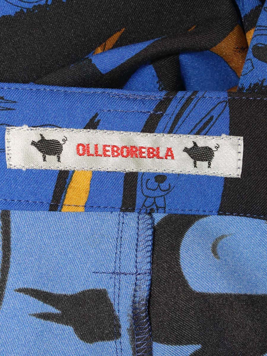 アルベロベロ 118313 パンツ F ブルー ストレッチ ITWYQEMPQS9K