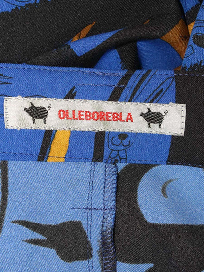 アルベロベロ 118313 パンツ F ブルー ストレッチ ITWYQEMPQS9K