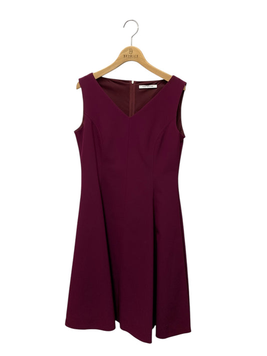 フォクシー 42 ダークパープル ニットワンピース 再販×17）フォーマル  