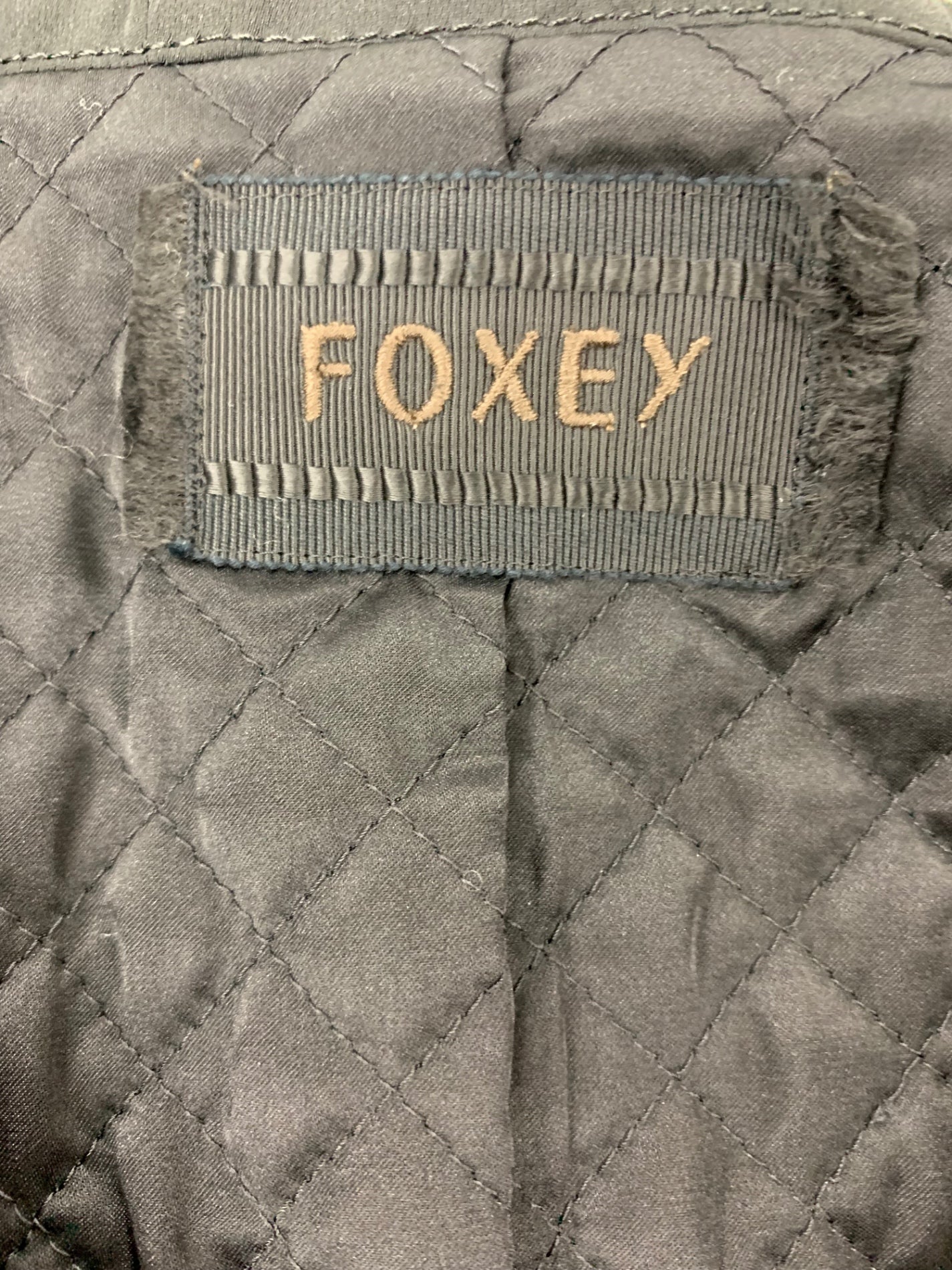 フォクシーブティック ジャケット トリュフ 41785 40 ブラック IT6U29E7NTRW