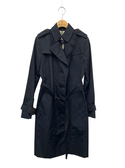 バーバリーロンドン B1A05-320-28 トレンチコート 38 ブラック ノバチェック IT2O6O20BM5Y