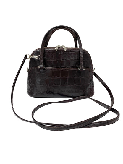 フォクシーブティック マカロンバッグ ショルダーバッグ ブラウン タッセル付き ITA4LRUTOB8S