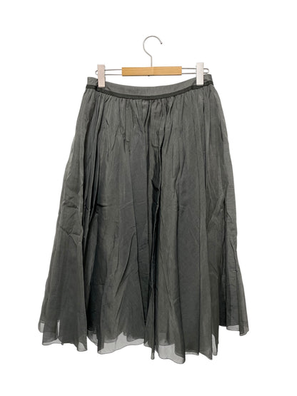 フォクシーブティック Skirt Sheer Circular 40950 スカート 42 グレー 2021年増産品 IT1K3HM3PEUO