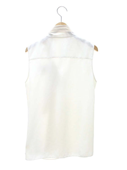 フォクシーブティック 39712 ブラウス 40 ホワイト バイカラー ボウタイ IT67ZRYKKAWO