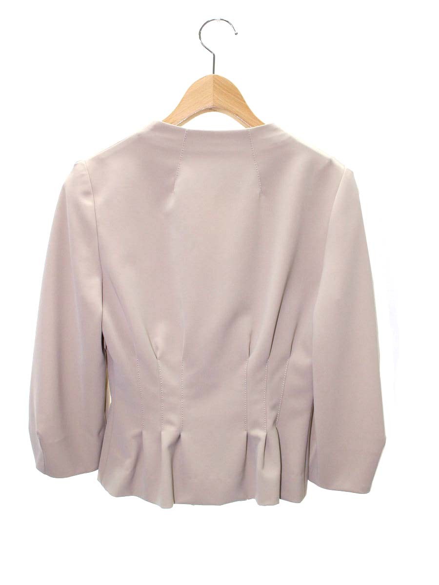 フォクシーニューヨーク ビクトリア 30306 ジャケット 38 ベージュ ITS5H70KVCBS