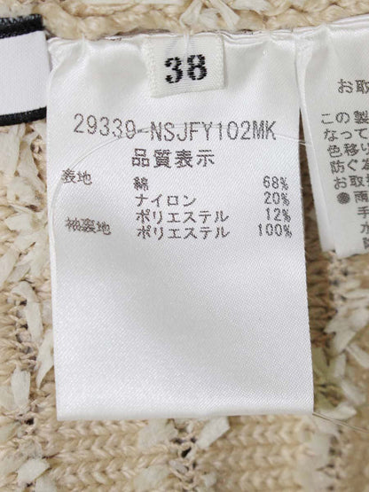 フォクシーニューヨーク エンジェルミルフィーユ 29339 ジャケット 38 ベージュ ITTAQTLY3LYC