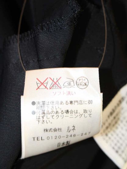 ルネ 5326090 ワンピース 36 ブラック リボン付き ITEX3MOZWH4G