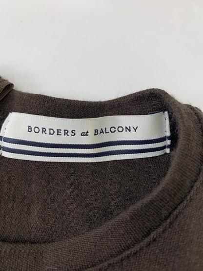 ボーダーズアットバルコニー WEEKEND MAXI BD1921-2K-10 ワンピース 36 ブラウン ITL94XXE42HC