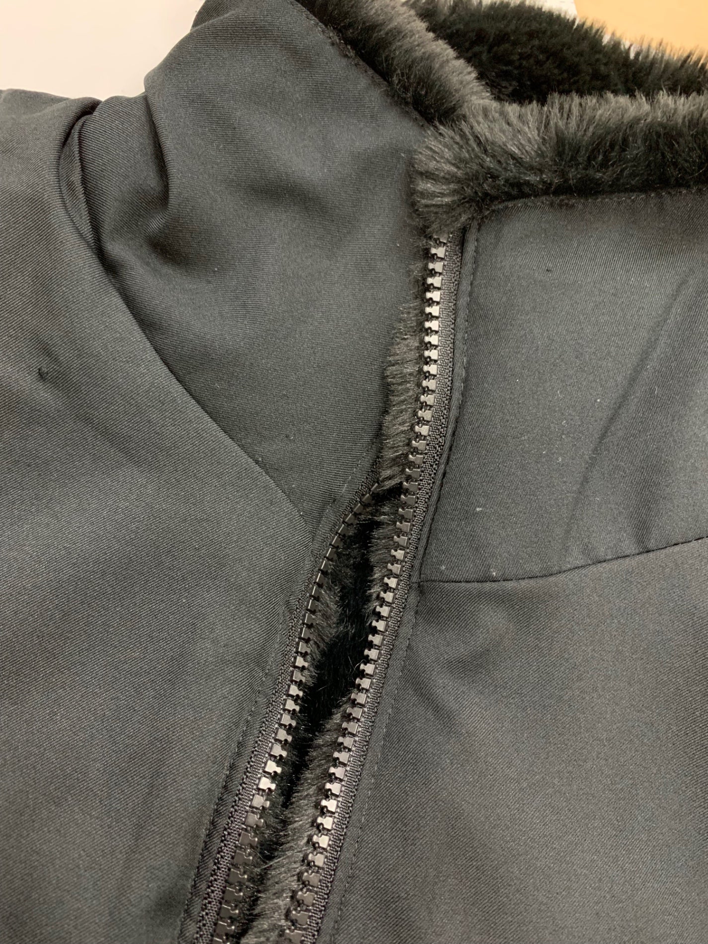 ナイキ AS W NSW JKT FAUX FUR SWSH DO3792-010 ジャケット L ブラック スウッシュ フェイクファー IT69H1VHPMHC