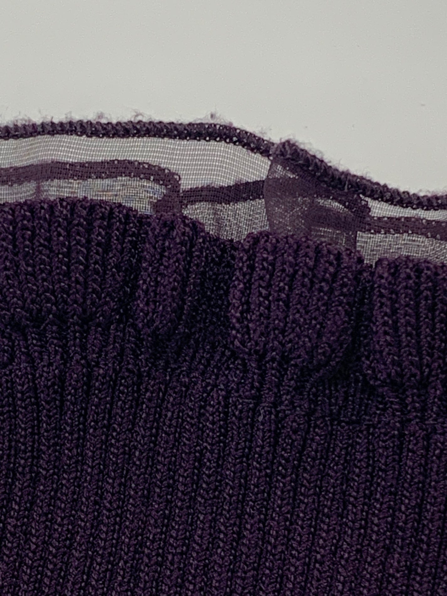 トゥービーシック UDF59-602-37 カーディガン 2 パープル フリル IT7BT9GXX0Z2