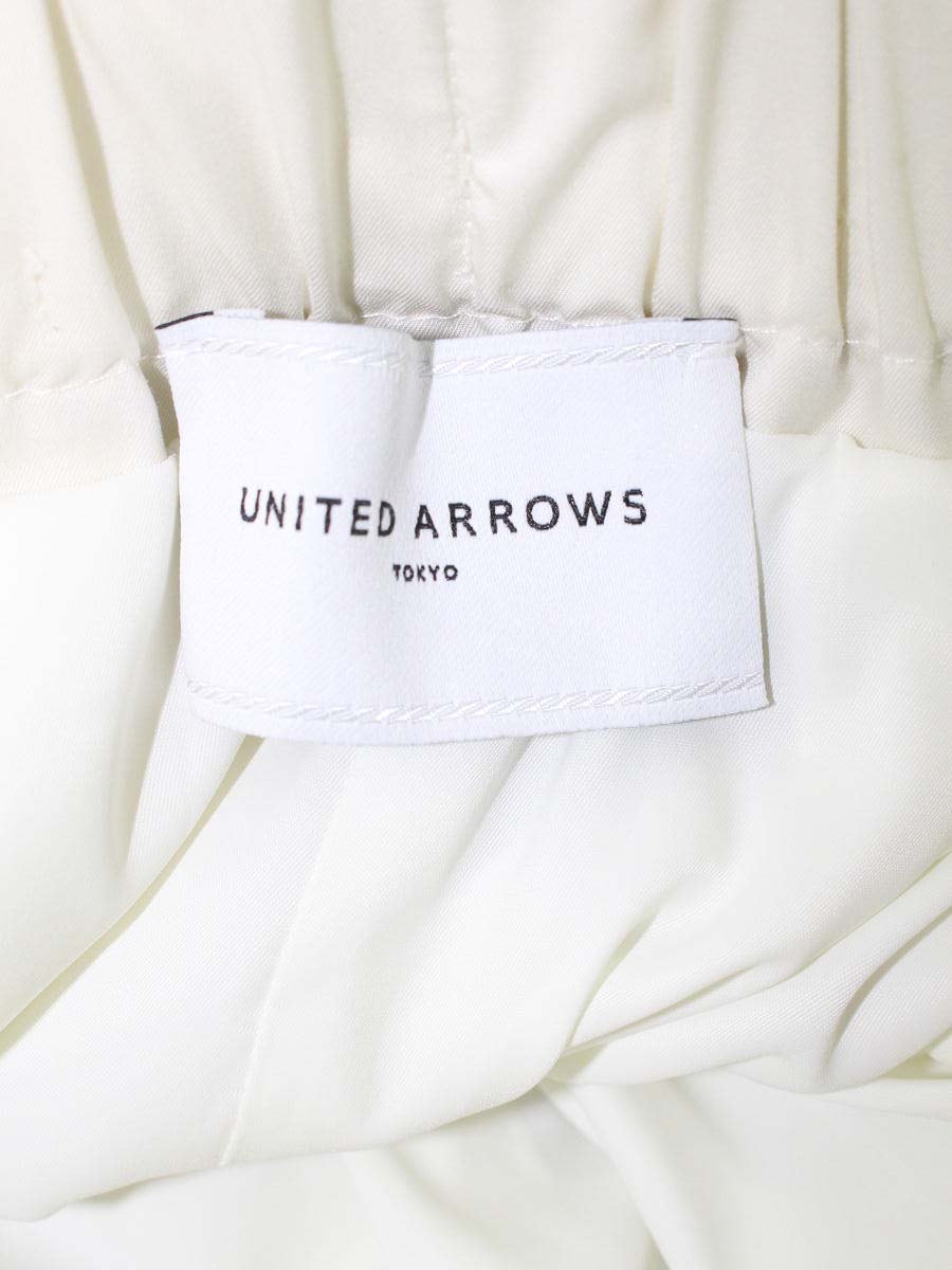 ユナイテッドアローズ コクーン タイトスカート ホワイト 1524-257-5183-0130 36 アイボリー ‘23 ITWUWVSEUNHS