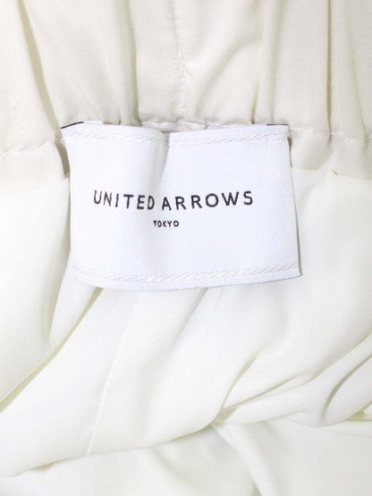 ユナイテッドアローズ コクーン タイトスカート ホワイト 1524-257-5183-0130 36 アイボリー ‘23 ITWUWVSEUNHS