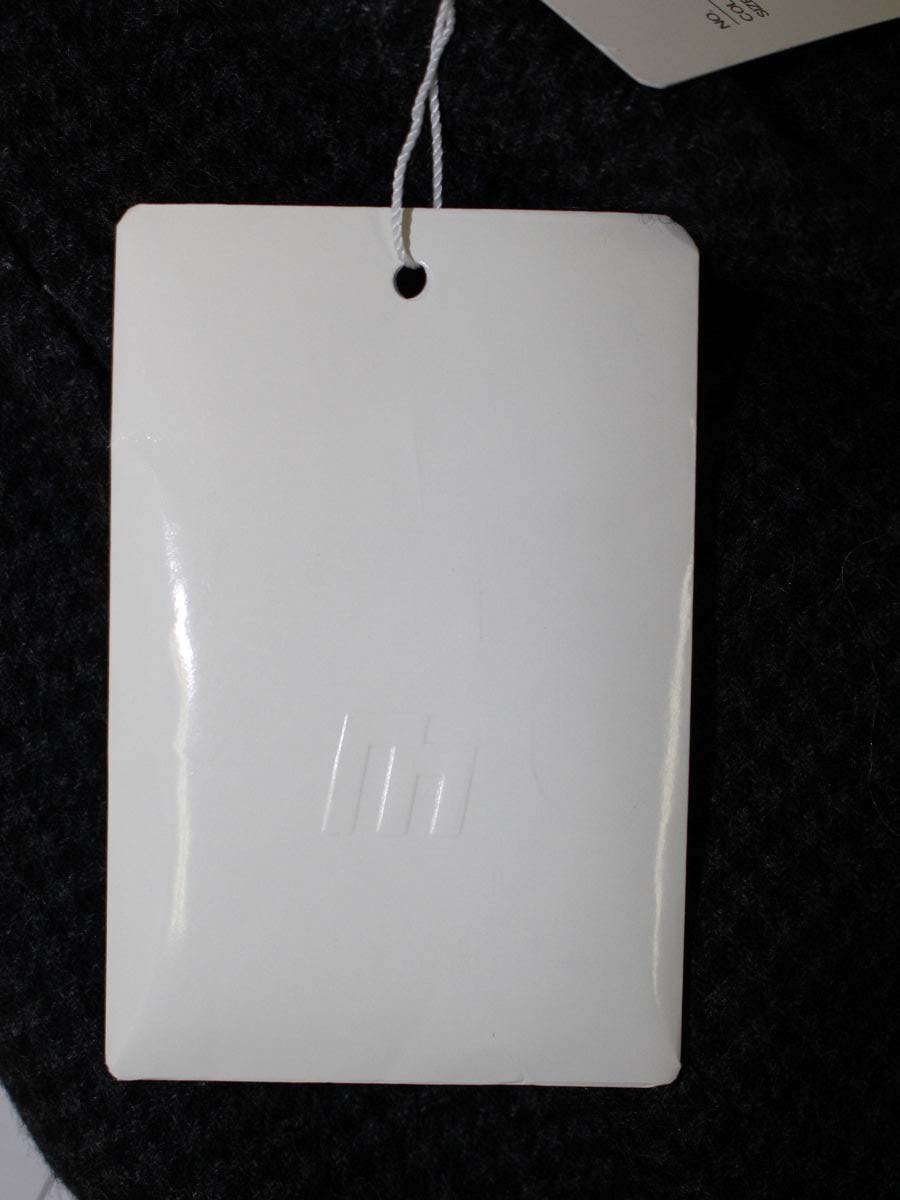 エムズグレイシー 727561 スカート 36 ブラック 千鳥格子柄 ウール リボン ITZXYATLKSNV