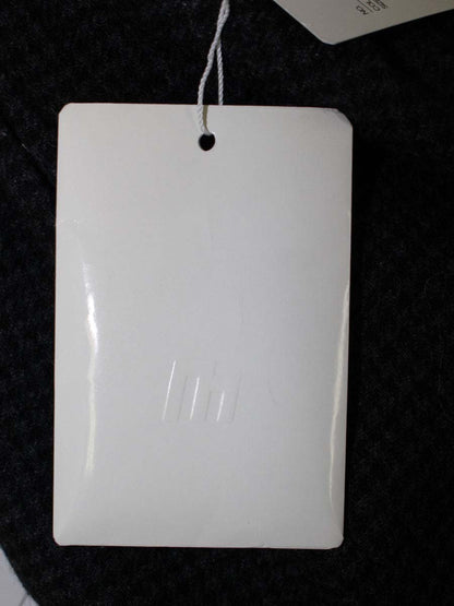 エムズグレイシー 727561 スカート 36 ブラック 千鳥格子柄 ウール リボン ITZXYATLKSNV