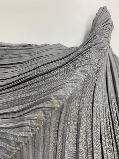 イッセイミヤケ IM21FD107 ジャケット 2 グレー プリーツ グラデーション ITZ46F3T9LJY