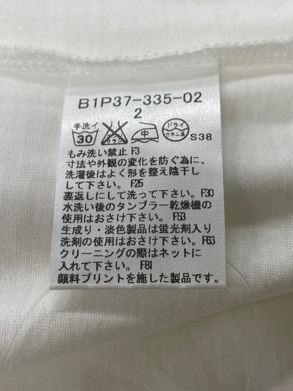 バーバリーロンドン エクエストリアン・ナイト・デザイン(EKD) B1P37-335-02 Tシャツ 2 ホワイト 半袖 ITKZYPDXK53I