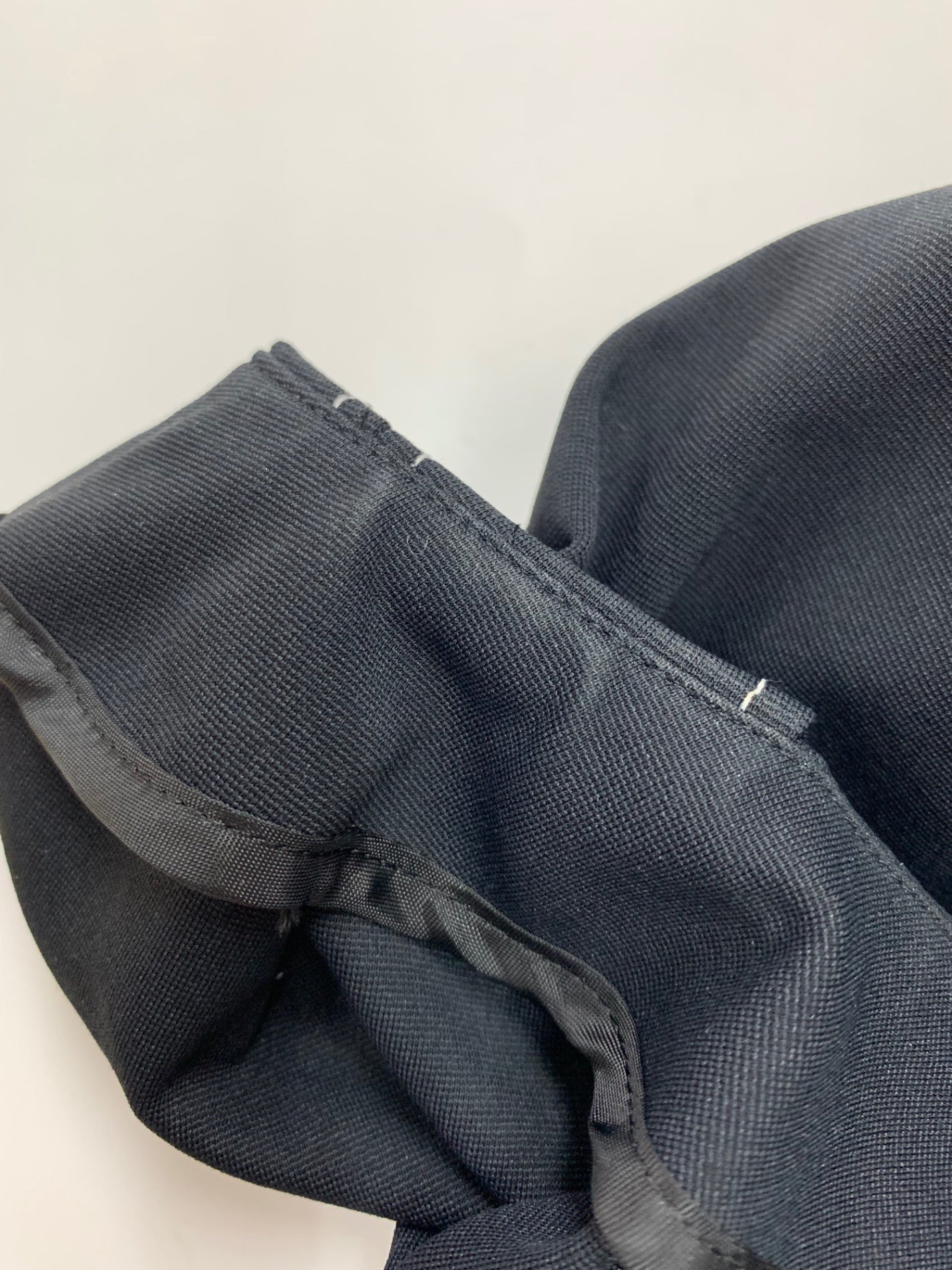 エムズグレイシー 011124 ワンピース 38 ブラック リボン ステッチ ITC5PPC4UH3S