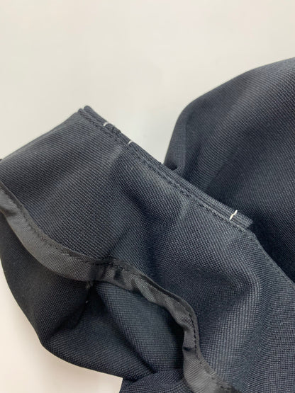 エムズグレイシー 011124 ワンピース 38 ブラック リボン ステッチ ITC5PPC4UH3S